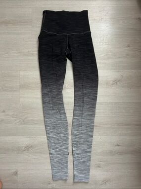 lululemon athletica Wunder Under HR Ombre Space Dye Black
